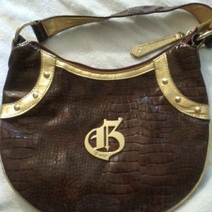 Brown and Gold purse